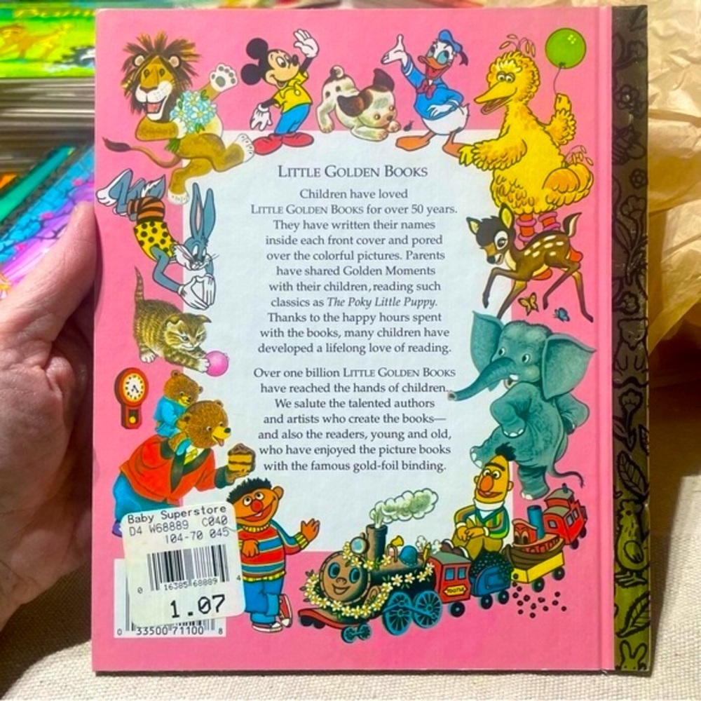 BNWT Vintage A Little Golden Book Disney Beauty and the Beast Teapot’s Tale - Picture 2 of 11